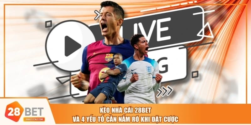 Kèo Nhà Cái 28BET Và 4 Yếu Tố Cần Nắm Rõ Khi Đặt Cược Kèo Nhà Cái 28BET Và 4 Yếu Tố Cần Nắm Rõ Khi Đặt Cược